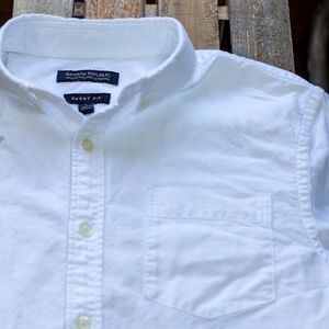 Banana Republic Grant Slim Fit Oxford